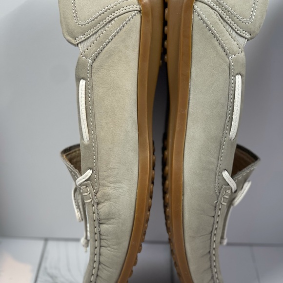 Manu Suede Gray Women Loafers Size 6.5 (23.0 cm) - Picture 7 of 10